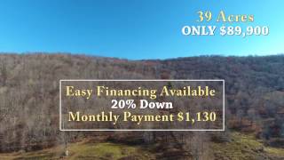 39 ACRES Delaware County ONLY $89,900