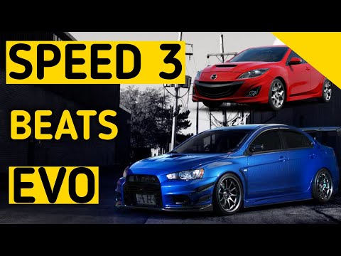 How the MAZDASPEED 3 MPS Could've beaten the EVO!