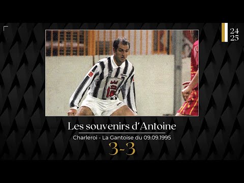 Les souvenirs d'Antoine : Charleroi - La Gantoise du 09.09.1995
