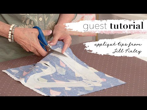 Jill Finley Appliqué Tips