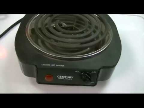 Century Appliance CB-17 Single Burner Review