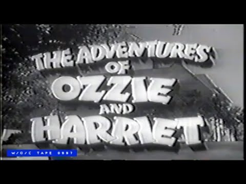 WOC Tape 0887 "The Adventures of Ozzie & Harriet" Commercial Compilation - 1960s