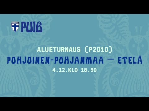 Alueturnaus (P2010) | Pohjoinen-Pohjanmaa – Etelä | 4.12. 18.50