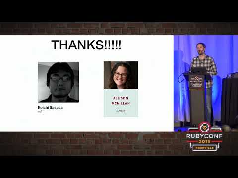 RubyConf 2019 - Compacting Heaps in Ruby 2.7 by Aaron Patterson