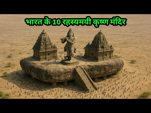 India ke 10 Rahasyamayi Krishna Mandir | Ancient Places in India | Best Krishna Temple in India