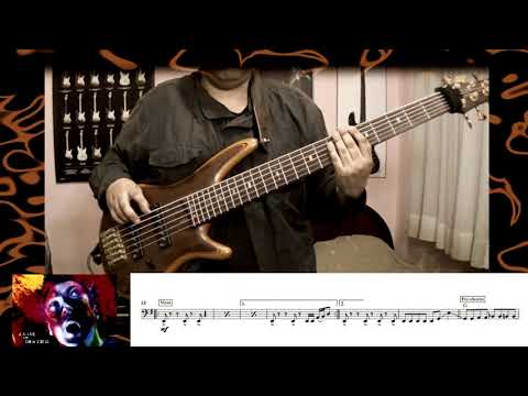 Man in the box (Alice in Chains) - bass cover (sheet music included)