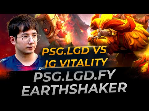 Earthshaker by PSG.LGD.fy | Full Gameplay Dota 2 Replay