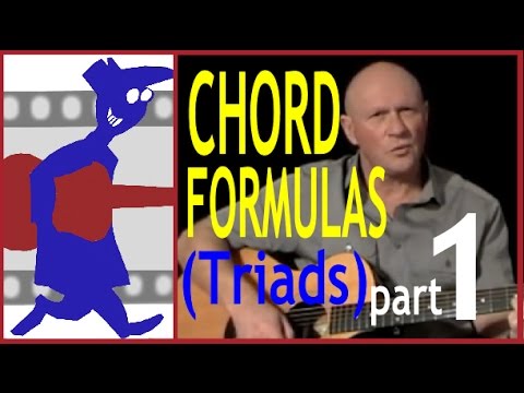 Chord Formulas (Triads) - Part 1