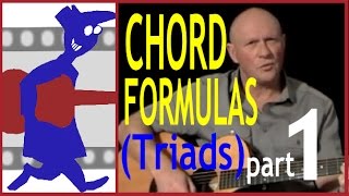 Chord Formulas (Triads) - Part 1