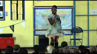 Misha Bryan back 2 school