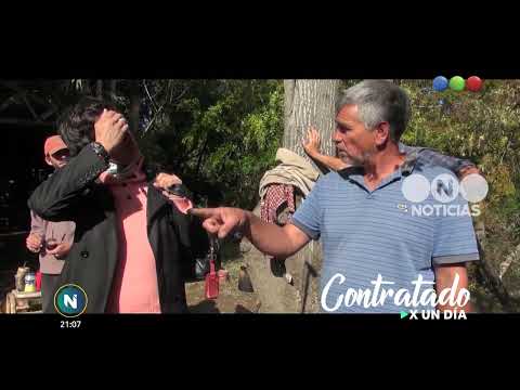 Roberto Funes Ugarte #HiredForOneDay as a rush worker