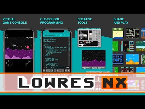 LowRes NX -- Awesome Free Fantasy Console For Win/Mac/Linux and iOS!
