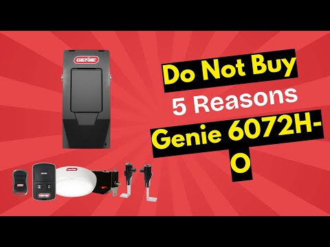 Don’t Buy the Genie 6072H-O Garage Door Opener Until You Watch This!
