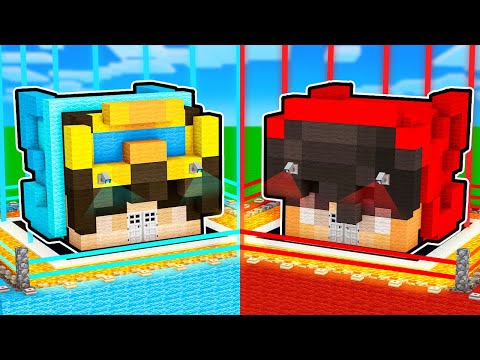 Nico vs Cash MOST Secure House Battle in Minecraft!