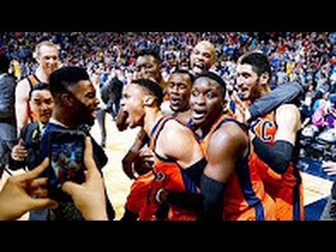 Russell Westbrook Epic Game Winner! Breaks Big O's Record! 42 Triple Doubles