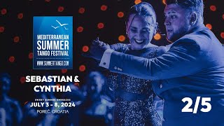 Video thumbnail for Sebastián Bolivar & Cynthia Palacios - Viejo smoking - MSTF 2024 Poreč Croatia