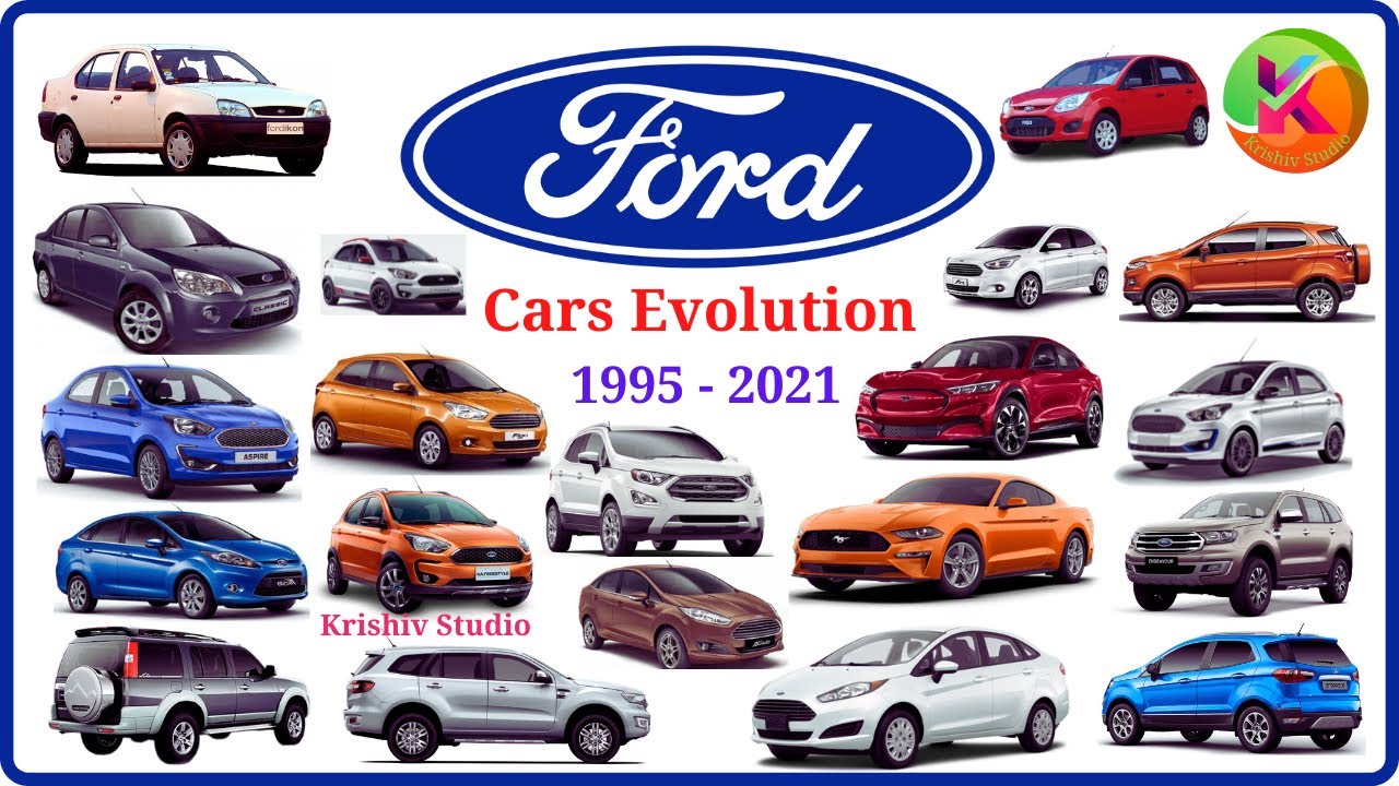 Ford Cars Evolution 1995-2021 in India # Krishiv Studio