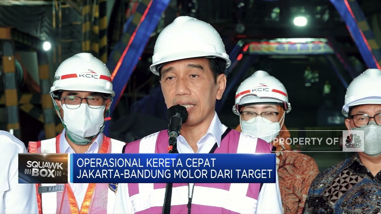 Operasional Kereta Cepat Jakarta-Bandung Molor dari Target