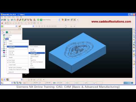 PowerMILL Tutorial for Beginners 1