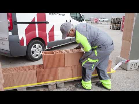 How-to-Videos: Verarbeitung Porotherm 25-38 S Plan