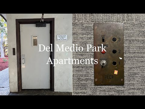 Artistic IECO Hydraulic Swing Door Elevator - Del Medio Park Apartments - Mountain View, CA