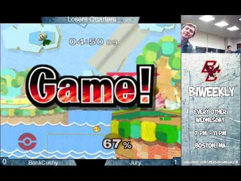 BC Biweekly 3: Loser's Finals - Bonk Cushy (Pikachu/Fox) vs. Jury (Peach)