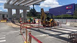 Se reinicia la construcción del paso a desnivel de la Roosevelt