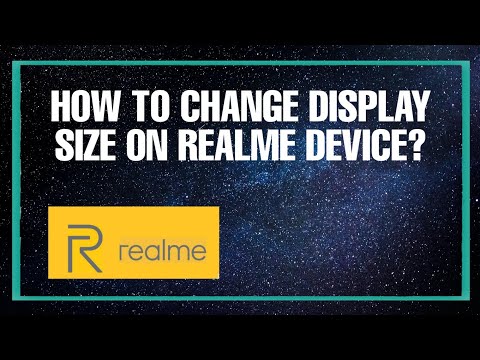 How To Change Display Size on Realme phone || Change Display Size on All realme Device
