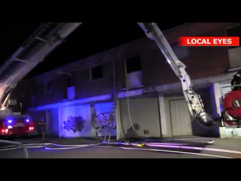 Bygningsbrand i Odense
