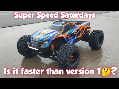 Super Speed Saturdays - Traxxas WideMAXX V2 Speed Test Box Stock