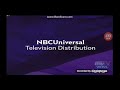 Grammnet Productions NBCUniversal Television Studios CBS Television Distribution 2011 Logos