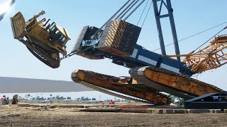 TOP 30 Dangerous Operating Heavy Equipment Crane Fails Compilation 2023