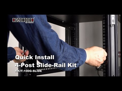 Quick Installation Guide for 4 Post Slide Rail Kit
