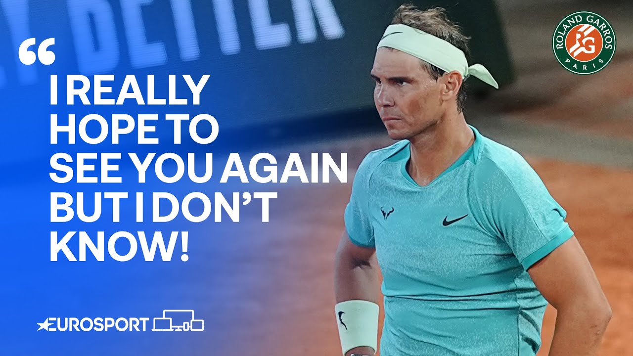 EMOTIONAL SCENES as Rafael Nadal eliminated by Alexander Zverev 🥹 | French Open 2024 🇫🇷