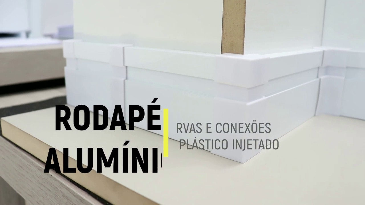 Como instalar Rodapé em Alumínio