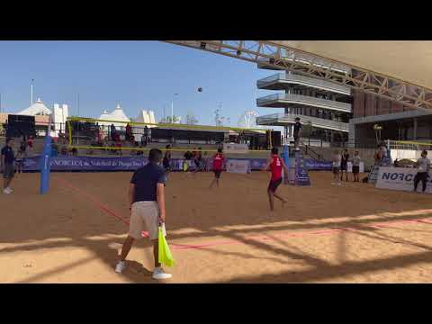 Crabb/Sander v. Ribas/Rodriguez - USA v Puerto Rico - NORCECA World Champs Qualifier - 4.23.22
