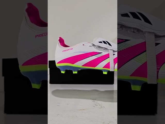 Vídeo relacionado con Adidas Unisex League Fold-Over Tongue Firm Ground/Multi Ground Football Boots, Cloud White/Core Black/Lucid Lemon, 45 1/3 EU
