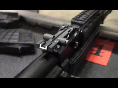 AK Sight Upgrade Range Test:  LAW Tactical AKuracy