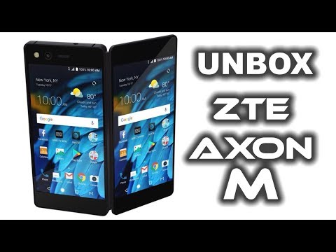 Unboxing Review of the ZTE Axon M - Features & Specs