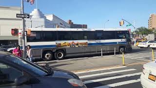 MTA MCI D4500 Bus QM35 is at work (Quacho Hyronin 2022)