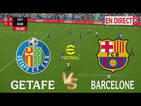 🎮 Barcelone vs Getafe | La Liga 2026 | Simulation du match d'aujourd'hui PES2021 