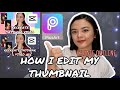 HOW I EDIT MY THUMBNAIL with OUTLINE AND HOW TO UPLOAD IT (PICSART) HOW I EDIT MY THUMBNAIL with OUTLINE AND HOW TO UPLOAD IT (PICSART)