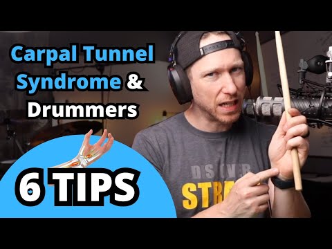 FIX Carpal Tunnel for Drummers - 6 Tips To Help By Biomechanics Exercise Pro
