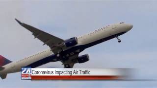 Coronavirus Impacting Air Traffic