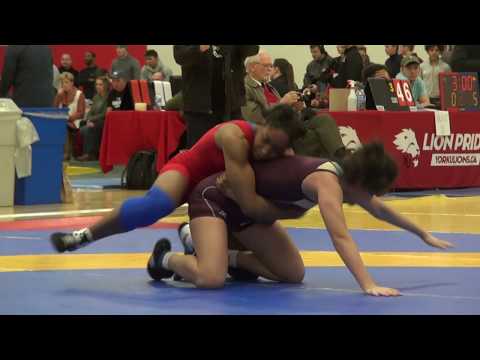 2018 York Open WW51kg Bailey Agard (York) vs Cristal Reyes (STTC)