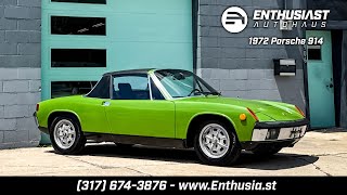 Video Thumbnail for 1972 Porsche 914