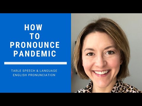 パンデミックの発音の仕方 - アメリカ英語発音レッスン (How to Pronounce PANDEMIC - American English Pronunciation Lesson)