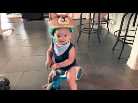 Baby balance bike UNBOXING and review -- get your baby walking!