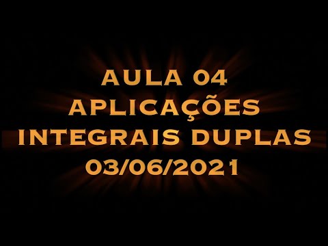 Matemática Superior: Cálculo III - Aula 04