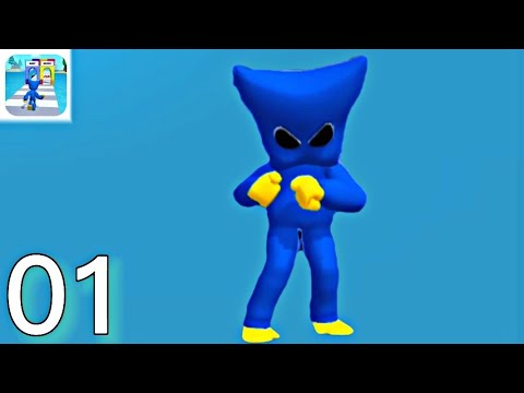 Monster Run 3D: all Levels Gameplay walkthrough PT.01 | (Android/iOS)